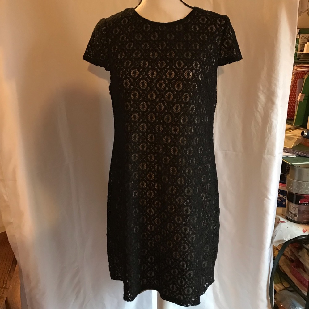 Black Lace Dress by Suri Chin